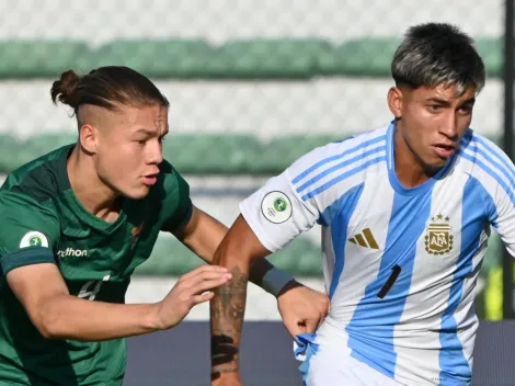 Argentina le ganó sobre la hora a Bolivia y se ilusiona en el Sudamericano Sub-20