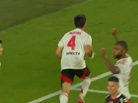 Gonzalo Montiel marcó un gol agónico y salvó a River ante Instituto