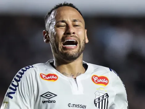 Neymar volvió a Santos: casi hace un golazo, pero se lo empató Botafogo-SP