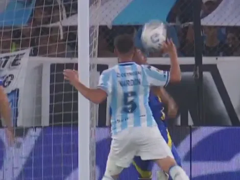 Polémica con el VAR: el penal por mano de Nardoni que pidió Boca ante Racing