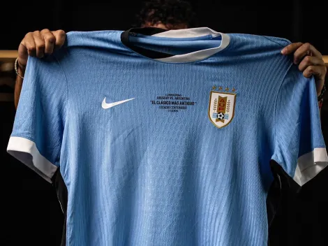 El detalle especial que tendrá la camiseta de Uruguay para el partido contra Argentina