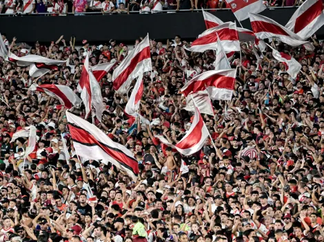 Los hinchas de River apuntaron contra un histórico en el empate ante Godoy Cruz