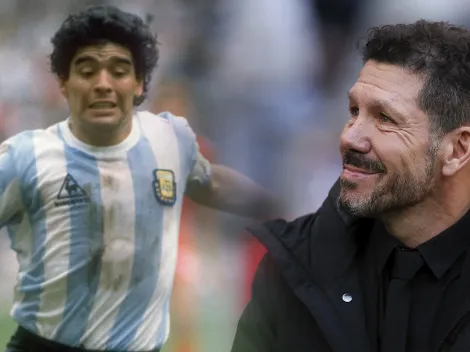 Lo sacó a Maradona: Diego Simeone reveló quién fue el mejor futbolista con el que jugó