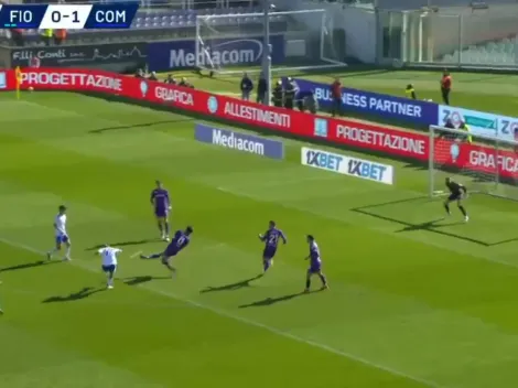 Atento Scaloni: el golazo de afuera del área de Nico Paz para la victoria de Como ante Fiorentina