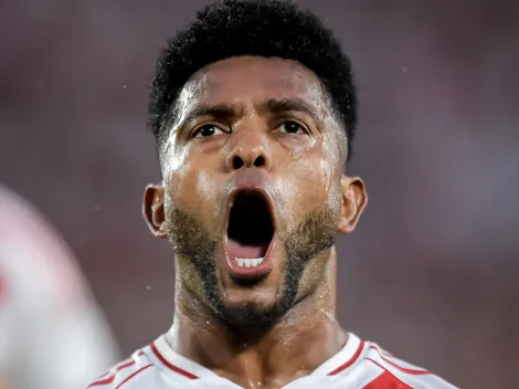 El gol de Borja para River ante San Martín de San Juan