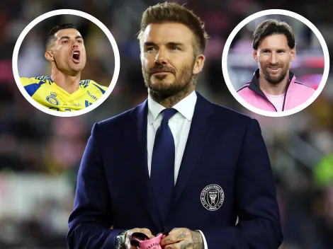 Beckham le responde a CR7: ''Messi es el mejor''