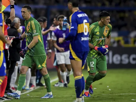 La reacción de Marchesín cuando le preguntaron por qué salió en Boca vs. Alianza Lima