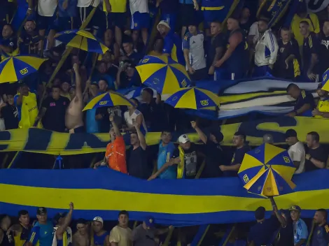 Hinchas de Boca arrojaron papeles con duros mensajes contra Riquelme, dirigentes y jugadores