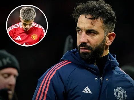 Rúben Amorim confirmó que habrá limpieza en el plantel de Manchester United: ¿Se va Garnacho?