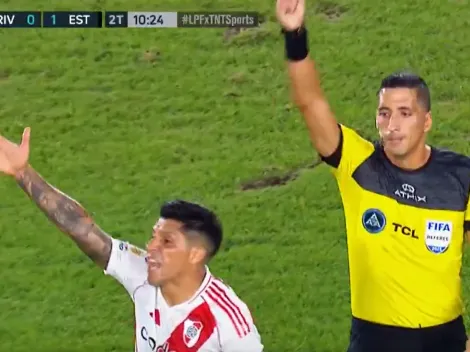 No se vio: el enojo de Enzo Pérez con el Pity Martínez tras ser expulsado