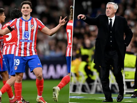 El elogio de Ancelotti a Julián