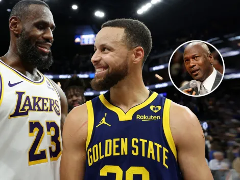 Michael Jordan reveló contra quién preferiría jugar un 1v1 entre LeBron James y Steph Curry: “Sin duda”