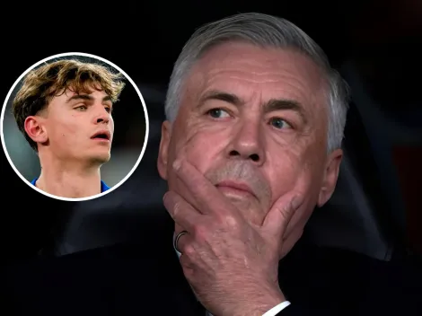 Ancelotti habló de la posibilidad de que Real Madrid pueda repescar a Nico Paz