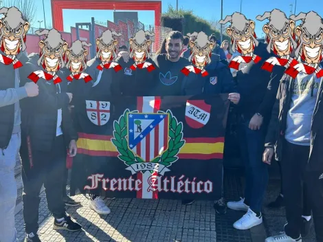 Tras la críticas que recibió Correa, la barra del Atleti salió a bancarlo