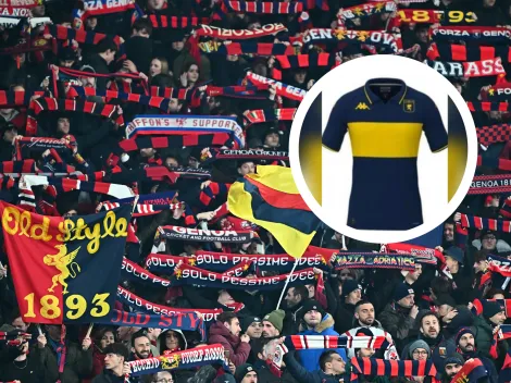 Genoa rendiría tributo a Boca por sus 120 años con una camiseta suplente en su honor