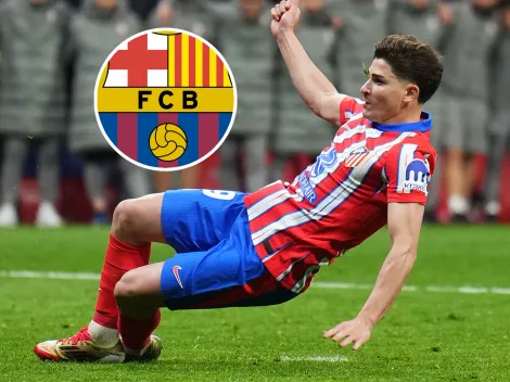 Gavi se metió en la polémica del penal de Julián Álvarez en Champions: "Los árbitros tienen esa regla"