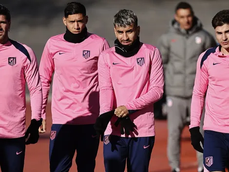 El jugador argentino que Simeone no convocó para Atlético de Madrid vs. Barcelona