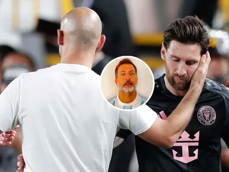 A Mascherano se le escapó la tortuga con Messi