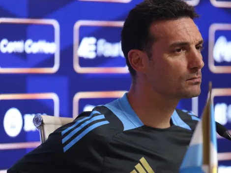 Scaloni explicó por qué no convocó a Garnacho