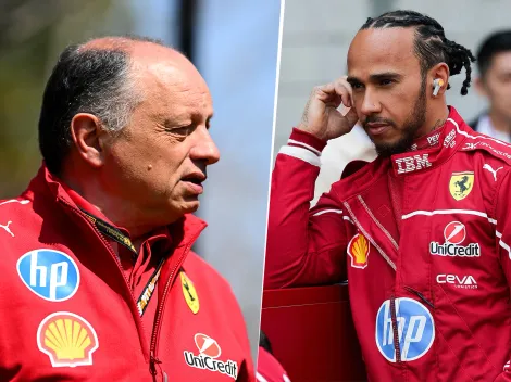 El jefe de Ferrari confesó la táctica de Hamilton sobre Verstappen para quedarse con la sprint de China