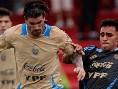 Las perlitas del 2 a 0 de la Mayor contra la Sub 20 en solidaridad por Bahía Blanca