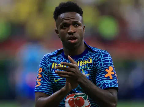Vinícius no se entrenó antes de enfrentar a Argentina y se encendieron las alarmas en Brasil