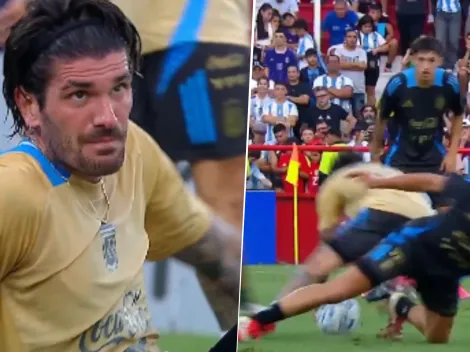 De Paul se refirió a la jugada que protagonizó con Santiago Hidalgo