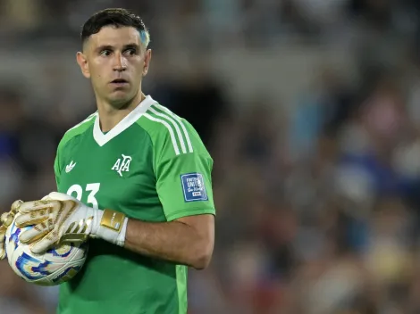 El posteo de Dibu Martínez por la goleada de Argentina a Brasil: "Baile"