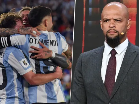 Felipe Melo felicitó a la Selección Argentina por el triunfo sobre Brasil