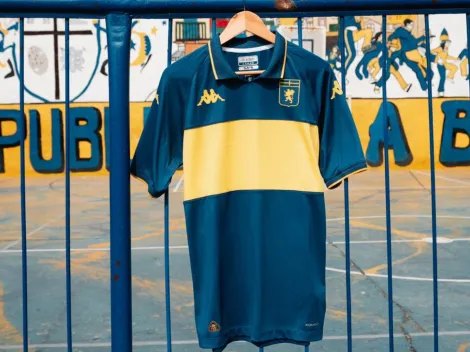 Furor por la camiseta de Genoa en homenaje a Boca: Cuánto sale y cómo comprarla