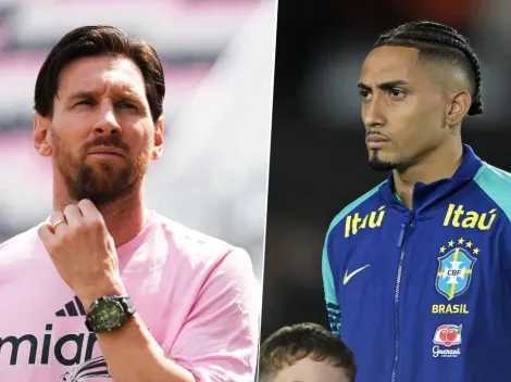 Lionel Messi provocó la grieta en el Barcelona tras su crítica a Raphinha