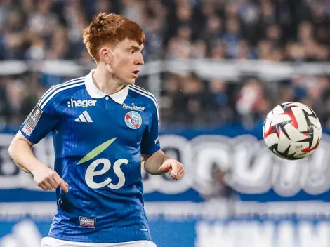 Los hinchas de Racing de Estrasburgo deliraron con el nivel del Colo Barco