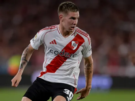 Mastantuono y un crudo análisis del empate entre River y Rosario Central: “Nos vamos con bronca”