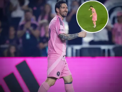 Con dedicatoria para Novak Djokovic: El inédito festejo de Lionel Messi en el triunfo de Inter Miami ante Philadelphia