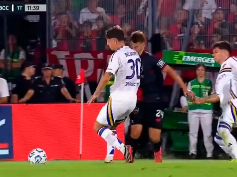 VIDEO | Todo Newell’s pidió penal contra Boca: Silvetti perdió un diente tras chocar con Belmonte