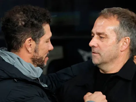 Flick concedió a Simeone su mejor elogio antes que se enfrenten Atlético de Madrid y Barcelona