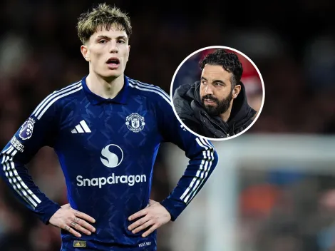 Rúben Amorim reveló el verdadero problema de Garnacho en el Manchester United: “No toma la mejor decisión”