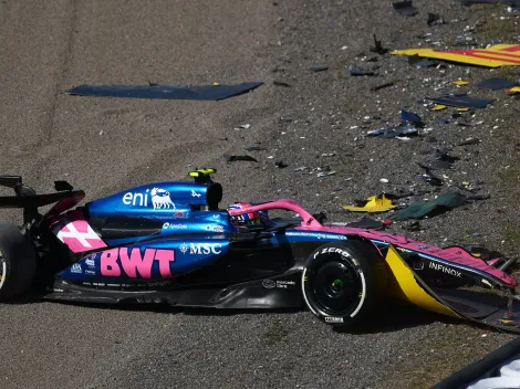 Brutal accidente de Jack Doohan en las prácticas del Gran Premio de Japón: así quedó su Alpine