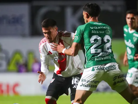 River sufrió contra Sarmiento en Junín y necesitó de Franco Armani para llevarse un empate