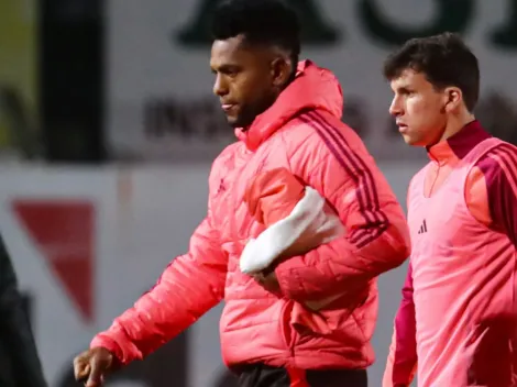 Preocupación en River por Borja: molestia en el gemelo y ¿duda vs. Barcelona?