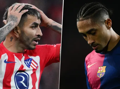 Atlético de Madrid estalla por la doble vara en España con Raphinha y Ángel Correa