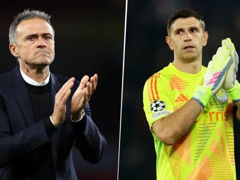 La advertencia de Luis Enrique a Dibu Martínez para la vuelta del PSG vs. Aston Villa