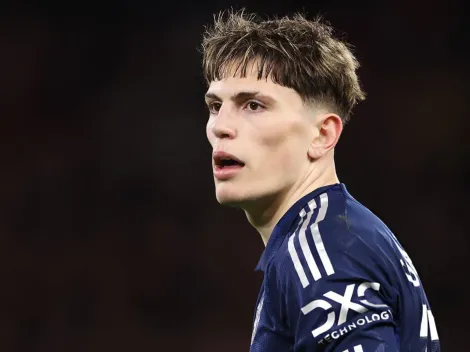 Es brasileño, le convirtió a Argentina y emerge como el reemplazo de Garnacho en el Manchester United