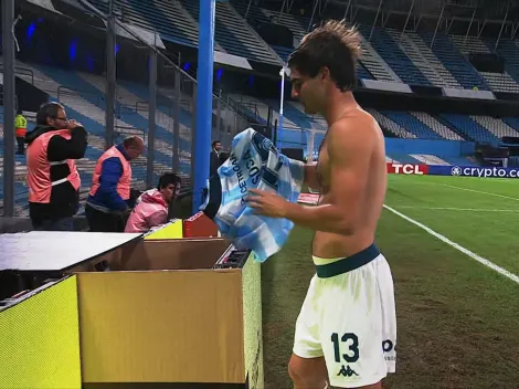 El llamativo gesto de Santi Sosa en la CONMEBOL Libertadores