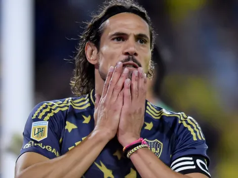 La postura de Gago con Cavani ante su sequía goledora en Boca en la previa del Superclásico