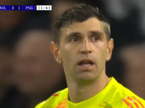 El error de Dibu Martínez que terminó en gol de PSG ante Aston Villa