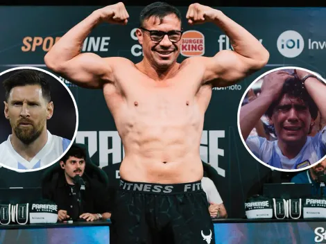 Sergio Maravilla Martínez eligió entre Messi y Maradona al mejor de la historia argentina: “Hay que remontarse a San Martín”