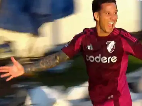 El gol de Driussi ante Gimnasia para romper su sequía con la camiseta de River