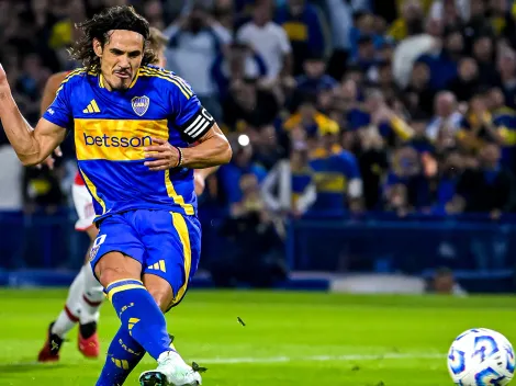 El penal que erró Edinson Cavani en Boca vs. Estudiantes por el Torneo Apertura
