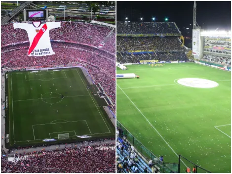 ¿Te animás a patear desde mitad de cancha o sacarte una foto en el Monumental o en La Bombonera?